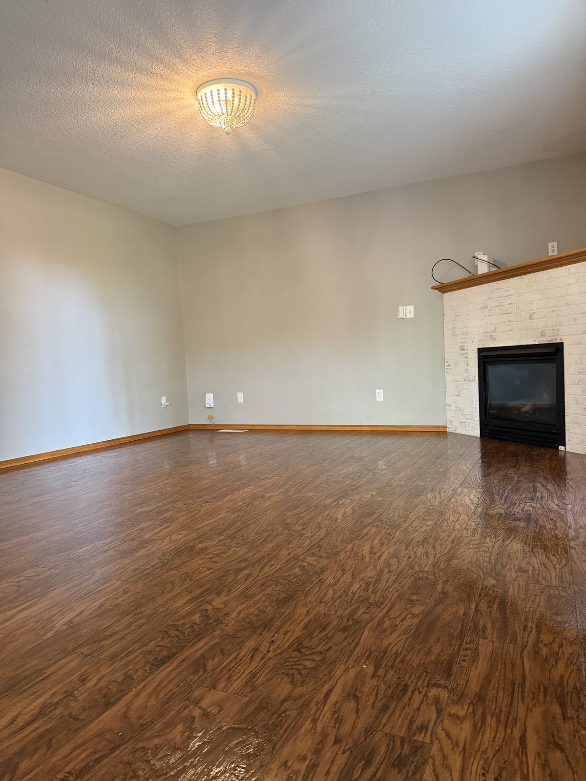 Clean living room